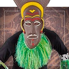 Disfraces de africanos